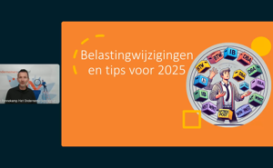 Webinar Goede Start Van Het Nieuwe Jaar Belastingwijzigingen En Tips Voor 2025 Academy